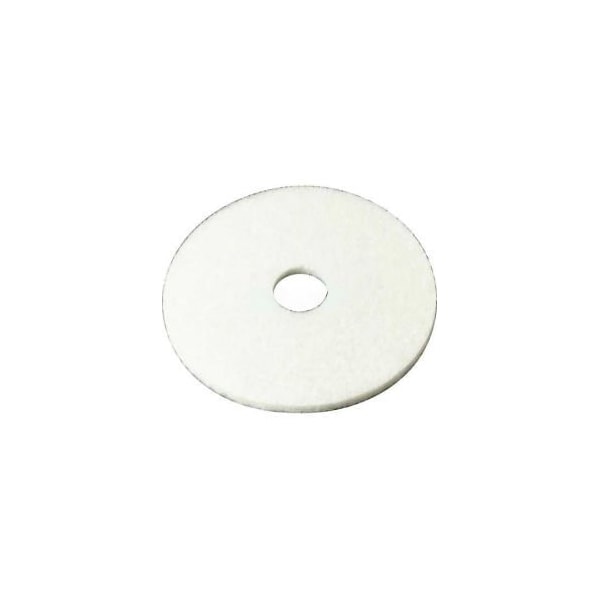 3M 10 Polishing Pad, White, 5 Per Case 61500045044 - main